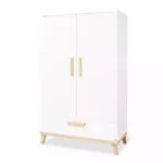 2 Türiger Kleiderschrank Larsson Within Pinolino Kleiderschrank