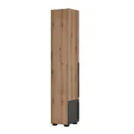 40 Cm Breiter Kleiderschrank Mit 2 Türen | Farbe: Eiche, Türen Within Kleiderschrank 40 Cm Breit
