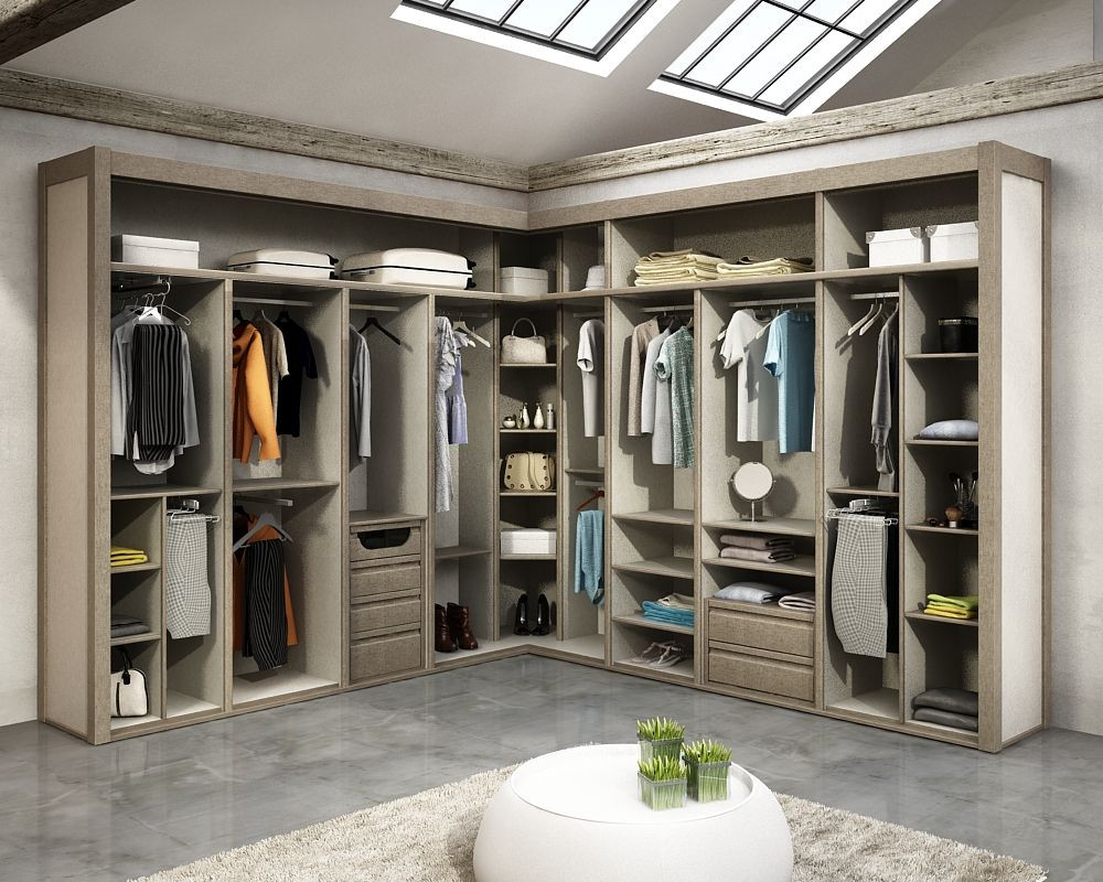 9 Begehbare Kleiderschränke, Die Luxus In Euer Zuhause Bringen for Kleiderschrank L Form