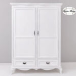 Aktiv Moebel.de – Kleiderschrank Klassisch Barock Massivholz Weiß Intended For Kleiderschrank Weiß  Vntage