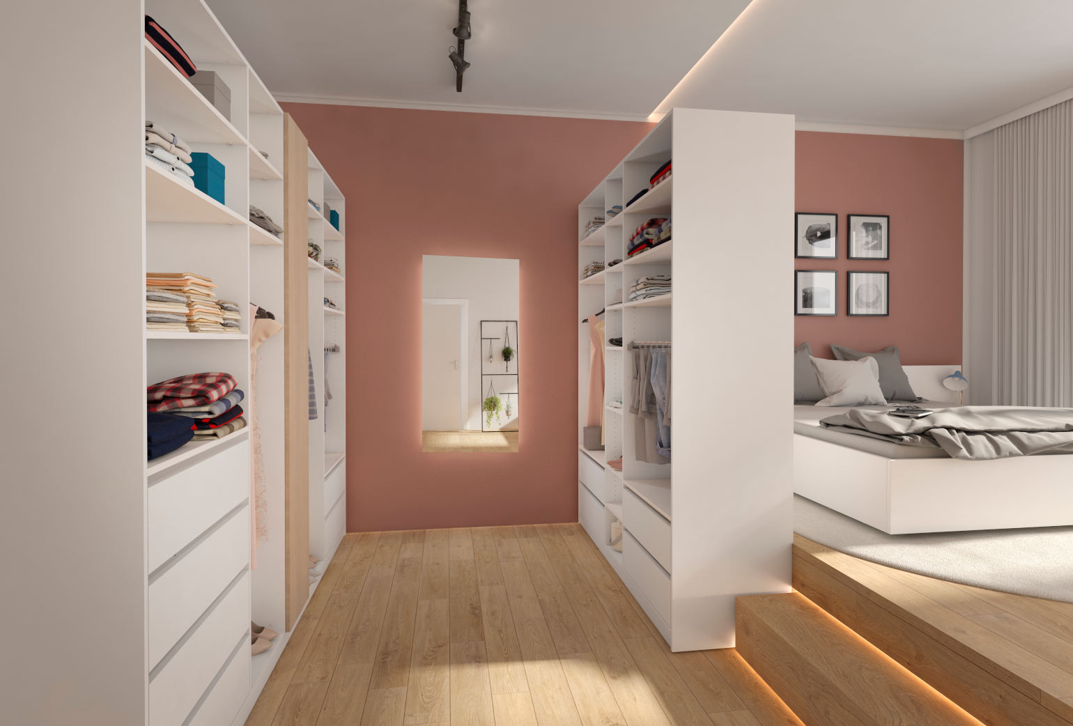 Begehbarer Kleiderschrank: Alle Tipps &amp; Vorteile | Deinschrank.de inside Begehbarer Kleiderschrank Kinderzimmer