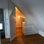 Begehbarer Kleiderschrank Dachschräge Ankleide Eckschrank With Dachschräge Kleiderschrank
