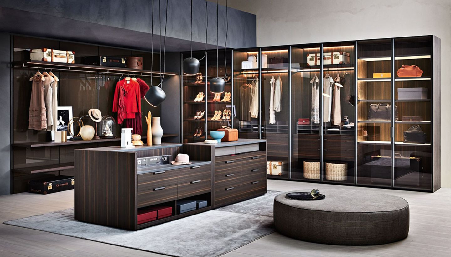 Begehbarer Kleiderschrank &quot;Gliss&quot; Von Molteni - [Schöner Wohnen] throughout Coole Kleiderschränke