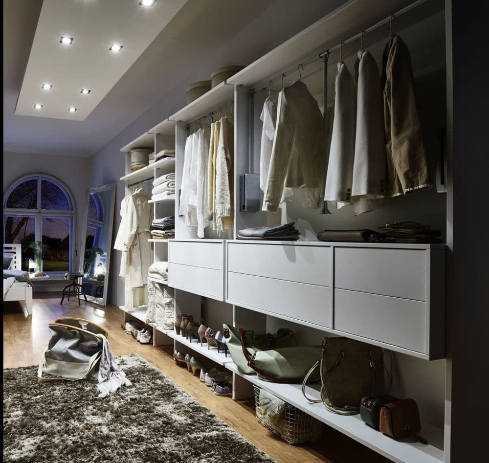 Begehbarer Kleiderschrank Massivholz Mit System Planen Walk-In with Kleiderschrank Begehbar