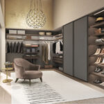 Benutzerdefiniert Luxuriöser Kleiderschrank Aus Melamin In L Form With Regard To Kleiderschrank L Form