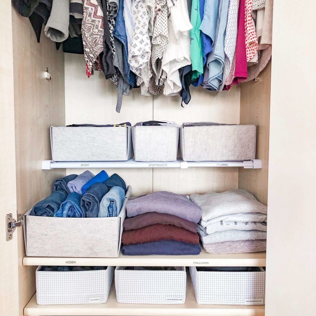 Bringe Ordnung In Deinen Kleiderschrank - Simply Organized with Ordnung Im Kleiderschrank