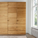 Colorado Holz Kleiderschrank Mit Schubladen | Möbelmeile24 Intended For Vollholz Kleiderschrank