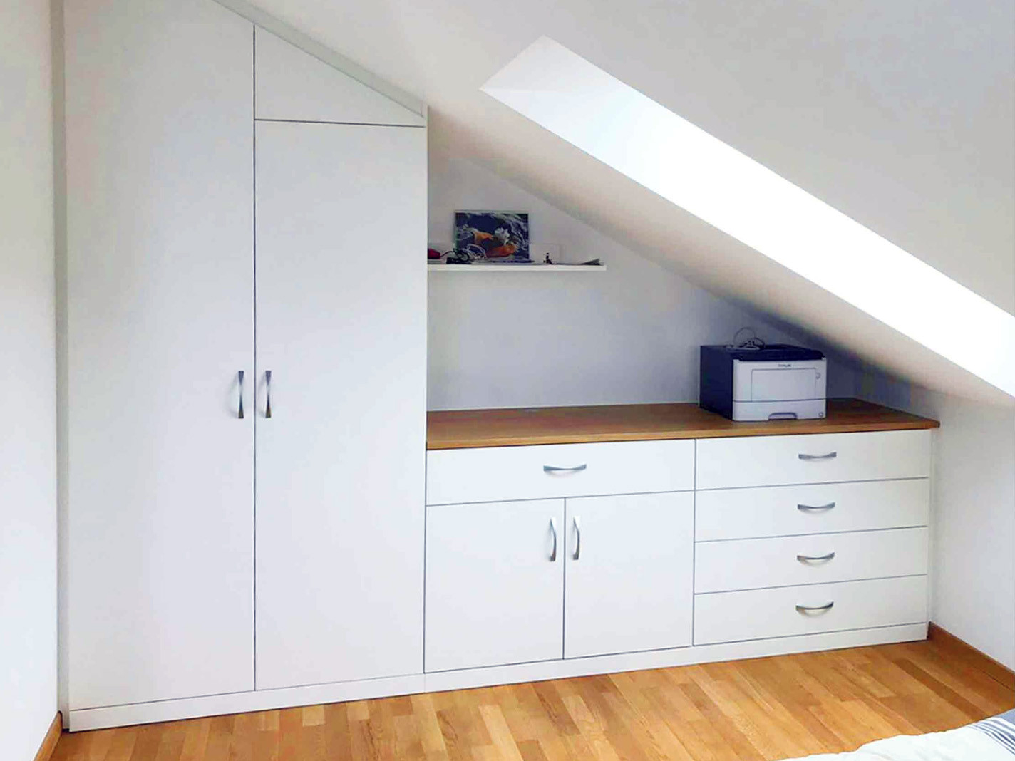 Dachschrägenschrank Nach Maß | Urbana Möbel München with regard to Dachschräge Kleiderschrank