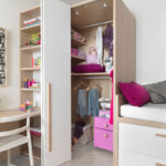 Die Perfekten Kleiderschränke Für Ordnung In Kinderzimmern | Homify Intended For Begehbarer Kleiderschrank Kinderzimmer