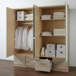 Drehtüren Kleiderschrank Rommino In Eiche Sägerau Within Kleiderschrank Drehtüren