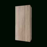 Drehtürenschrank Base 2 Türig Eichefarben 52*81*177 Online Kaufen |  Hofmeister Pertaining To Poco Kleiderschrank Base