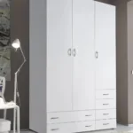 Drehtürenschrank Base 3 Türig Weiß In Kleiderschrank Mömax