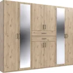 Drehtürenschrank Dillingen 8 Türig Viking Eiche Throughout Kleiderschrank 8 Türig