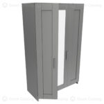 ᐉ Garderobe Ikea Brimnes 3D Modell🔥 – Gc 32375 For Kleiderschrank Brimnes