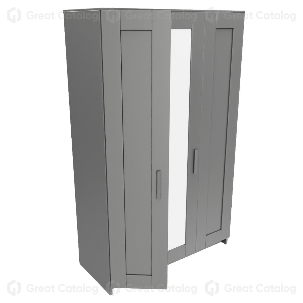 ᐉ Garderobe Ikea Brimnes 3D-Modell🔥 - Gc 32375 for Kleiderschrank Brimnes