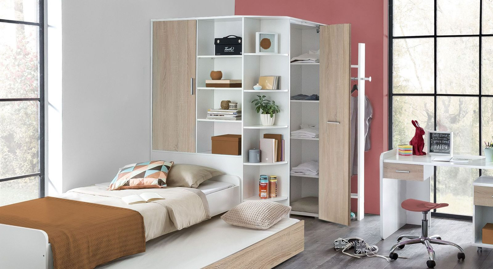 Eck-Kleiderschrank Solero Begehbar | Betten.de intended for Begehbarer Kleiderschrank Kinderzimmer