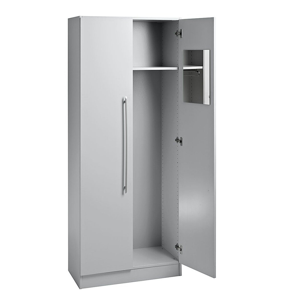 Garderobenschrank 5 Ordnerhöhen Mit Sockelblende, 80 Cm Breit 200,4 Cm  Hoch, Abschließbar within Kleiderschrank 80 Cm Breit