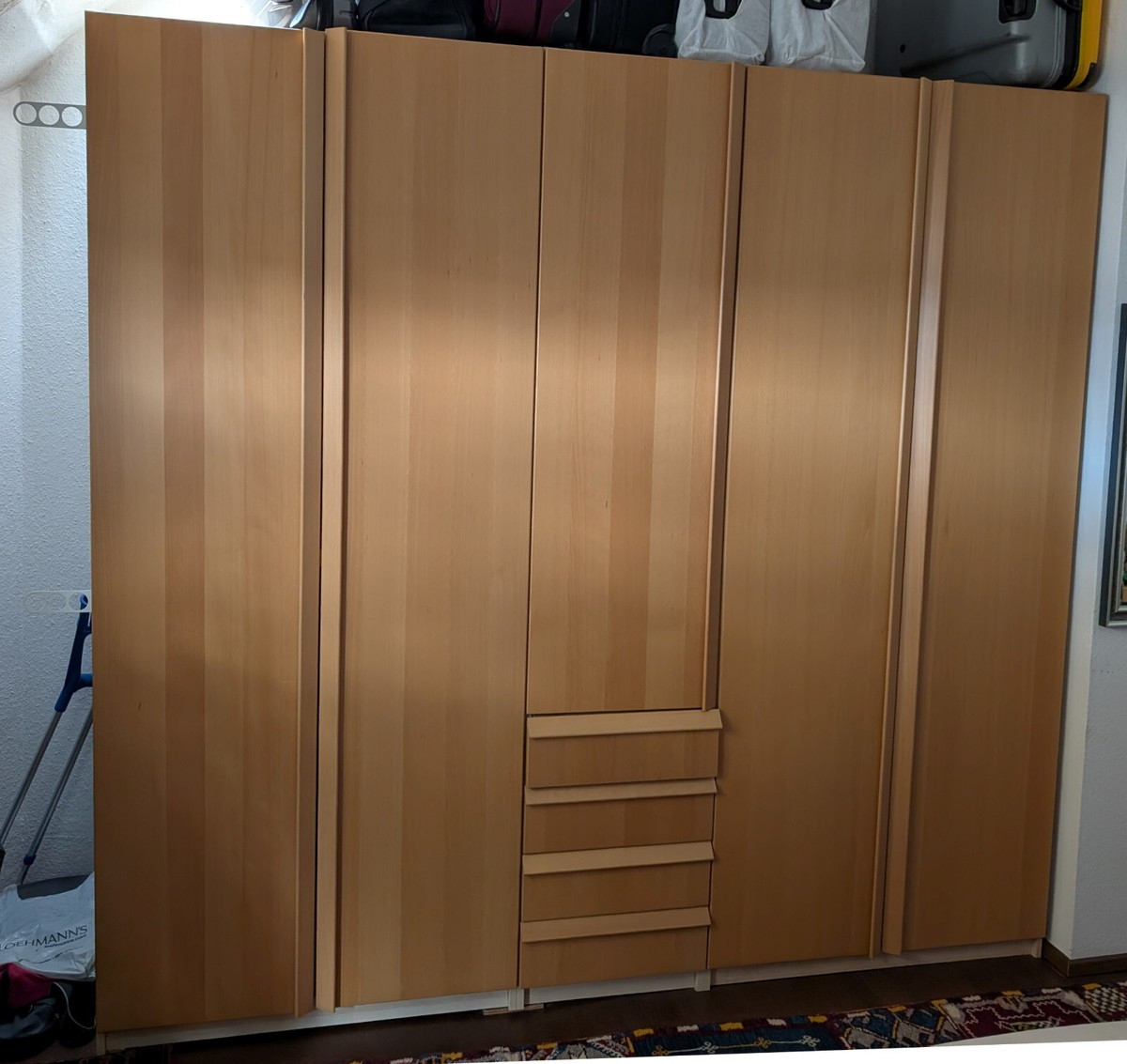Ikea Kleiderschränke Aus Holz Anderem Online Kaufen | Ebay.de within Kleiderschrank Buche Ikea