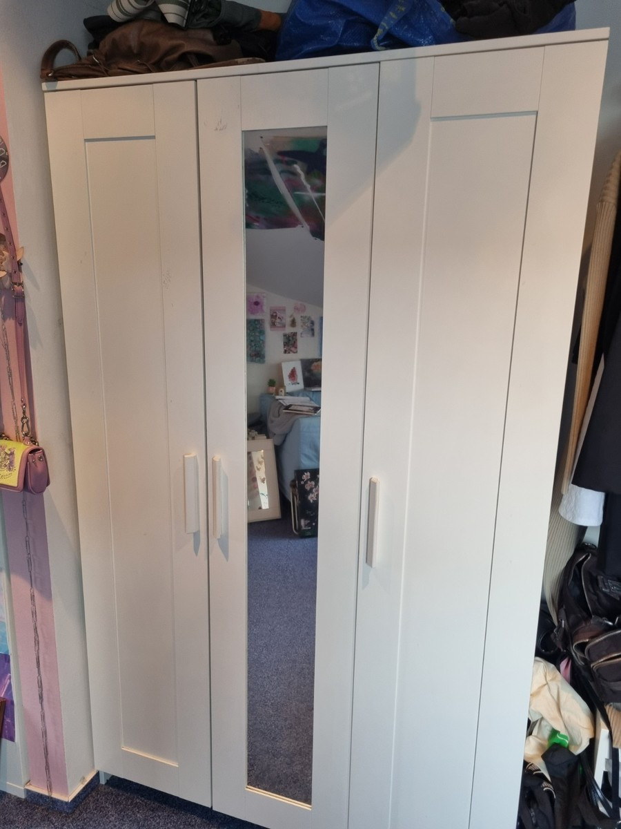 Ikea Kleiderschränke Mit Spiegel Online Kaufen | Ebay.de inside Ikea Kleiderschrank Mit Spiegel