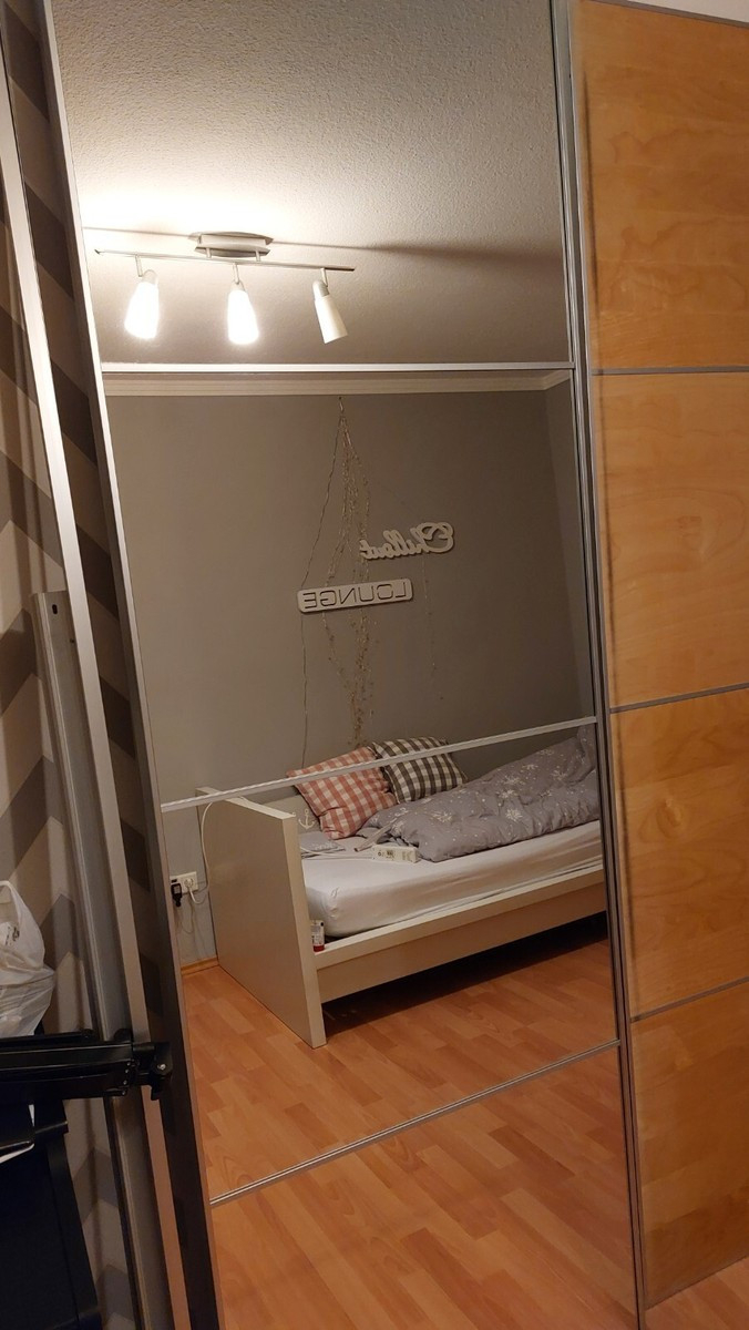 Ikea Pax Schiebetüren, 2 Stück, Jeweils Spiegeltür U. Ahorndekor regarding Ikea Kleiderschrank Mit Spiegel