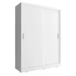 Kleiderschrank | 2 Türen | 1 Kleiderstange | 5 Fächer | 4 Inside Kleiderschrank 130 Cm Breit