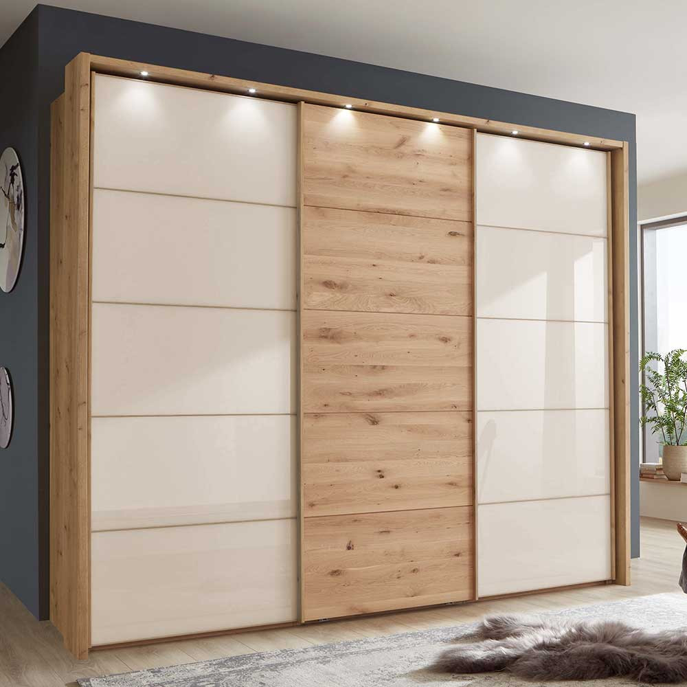 Kleiderschrank 250 Cm Breit Seharin Breite: 250 / Höhe: 217 for Kleiderschrank 250 Cm