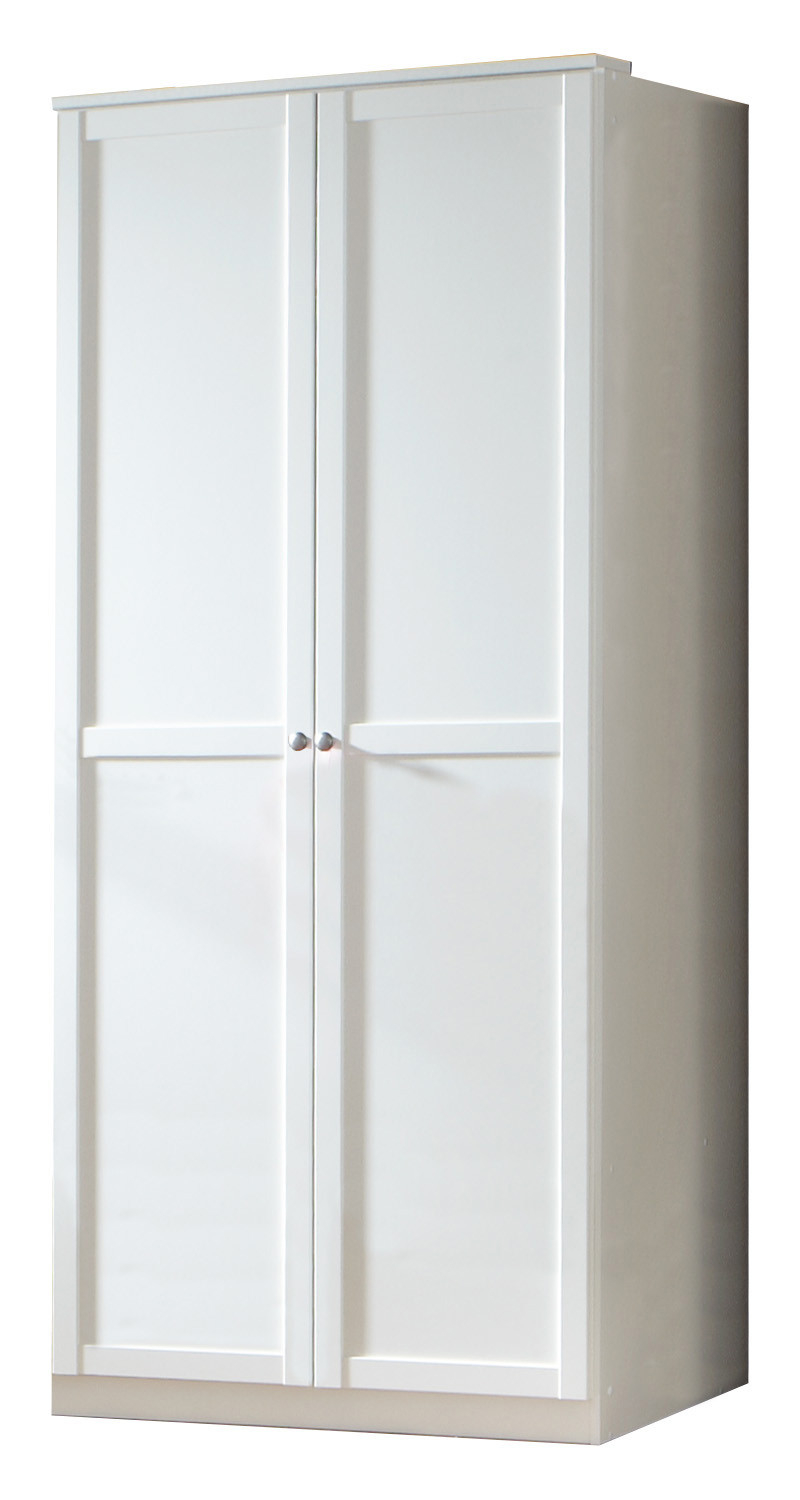 Kleiderschrank 90 Cm Breit Weiß Landhaus Stil Filou for Kleiderschrank 90 Cm Breit