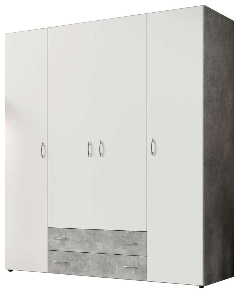 Kleiderschrank Base Beton (Abholpreis) | Mydealz regarding Poco Kleiderschrank Base