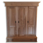 Kleiderschrank Bauernschrank Vollholz Landhausstil Massiv Throughout Bauern Kleiderschrank