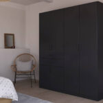 Kleiderschrank Grau Metallic – 181 Cm – Rauch – Maika Within Kleiderschrank Grau Matt