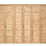 Kleiderschrank Kiefer Massiv Rauna 6 Türig Von Luwo Günstig Within Kleiderschrank Kiefer Ikea