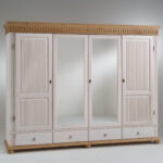 Kleiderschrank Landhausstil Klederschrank Mt 2 Türen Und 1 inside Kleiderschrank Weiß  100 C  Beit