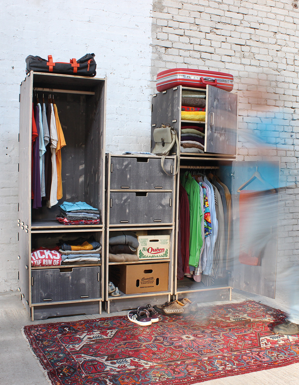 Kleiderschrank Regalfächer | Werkhaus Shop throughout Kleiderschrank Stecksystem
