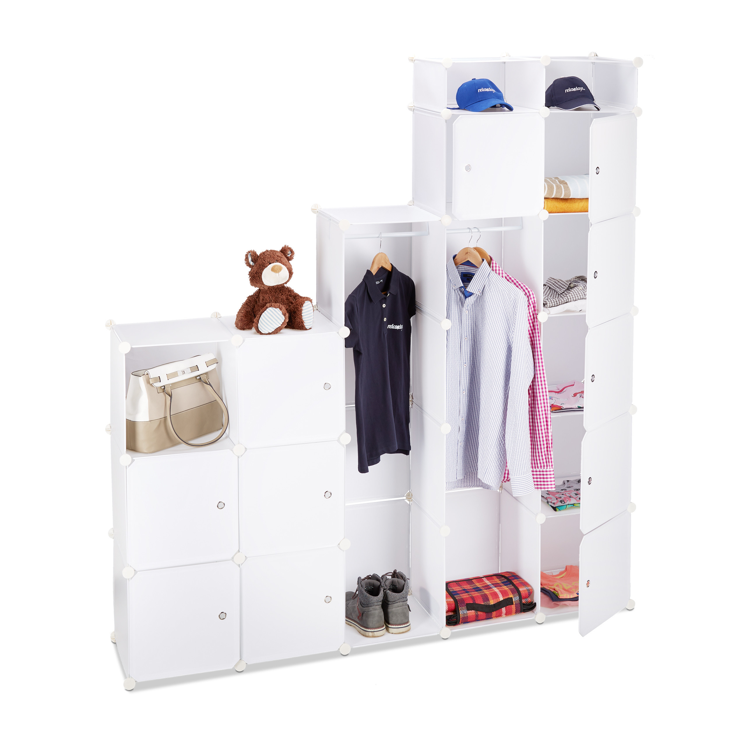 Kleiderschrank Stecksystem Kunststoffschrank Wäscheaufbewahrung 18 regarding Kleiderschrank Stecksystem