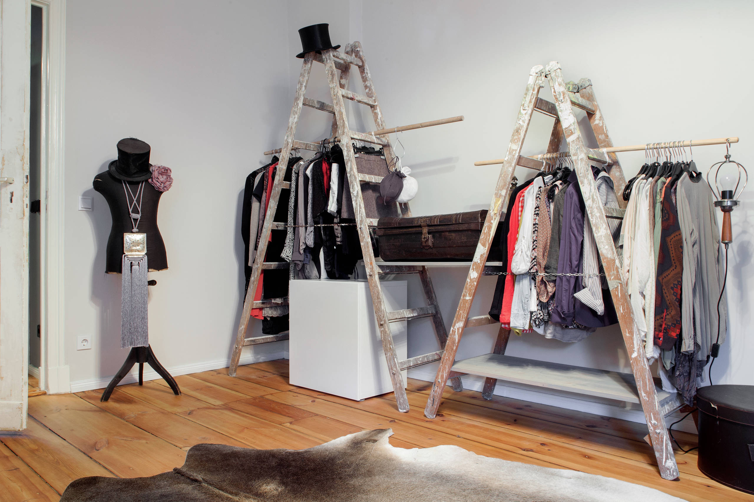 Kleiderstange Selber Bauen - Die Diy-Alternative Zum Kleiderschrank inside Alternative Kleiderschrank