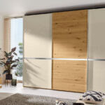 Musterring Schwebetüren-Kleiderschrank Savona 2.0 Eiche Teilmassiv in Musterring Kleiderschrank