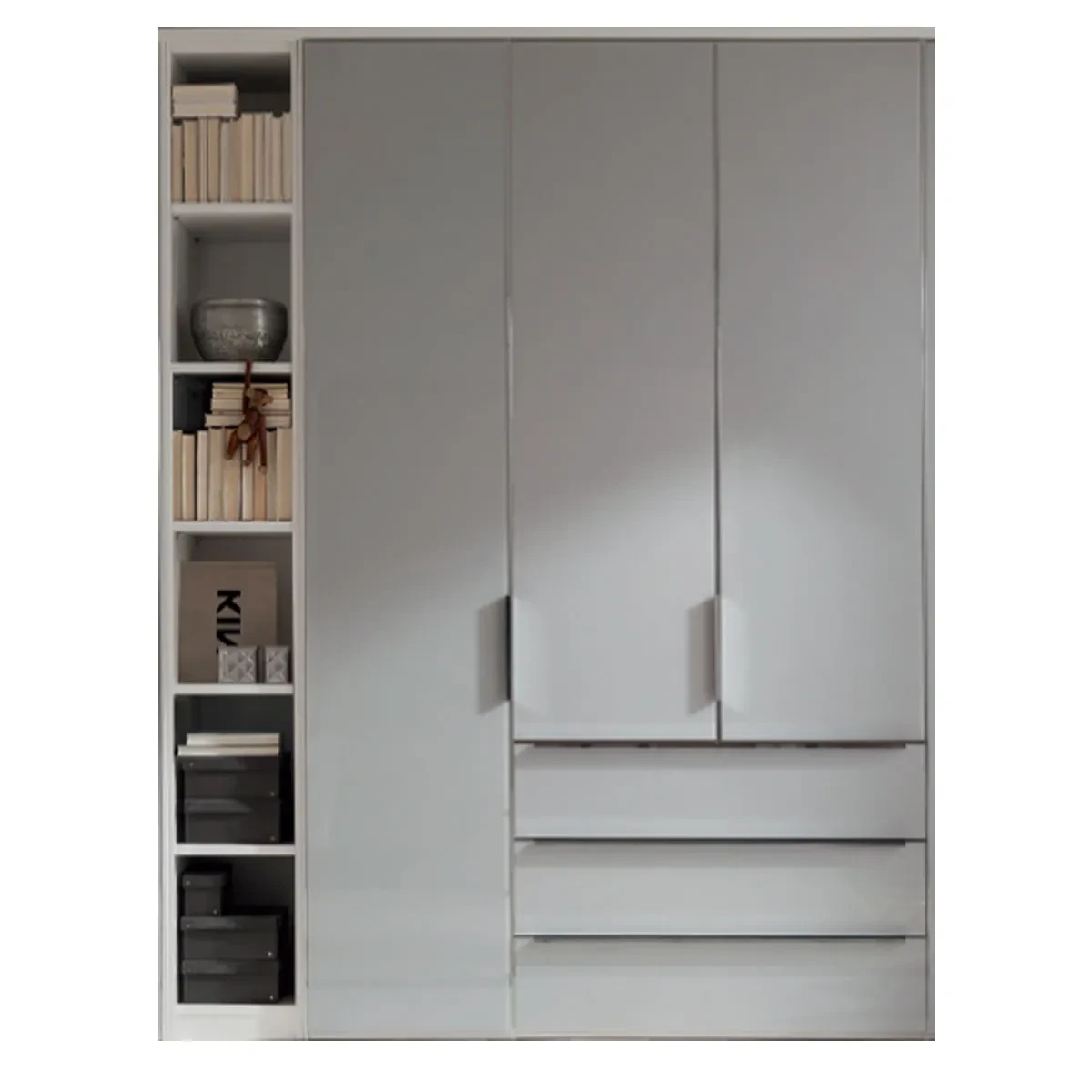 Nolte Möbel Horizont 110 Kleiderschrank In Dekor Mit Regal Und Schüben regarding Kleiderschrank Nolte