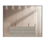 Nolte Möbel Horizont 110 Schlafzimmerschrank 6 Türig Mit 6 Schubkästen With Regard To Kleiderschrank Nolte
