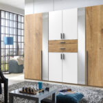 Odessa Von Wimex - Drehtürenschrank Mit Spiegel Und Schubkästen pertaining to Kleiderschrank Mömax