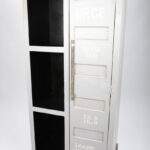 Point Home Design Schrank "Container", Retro, Grau, 112 Cm With Container Kleiderschrank