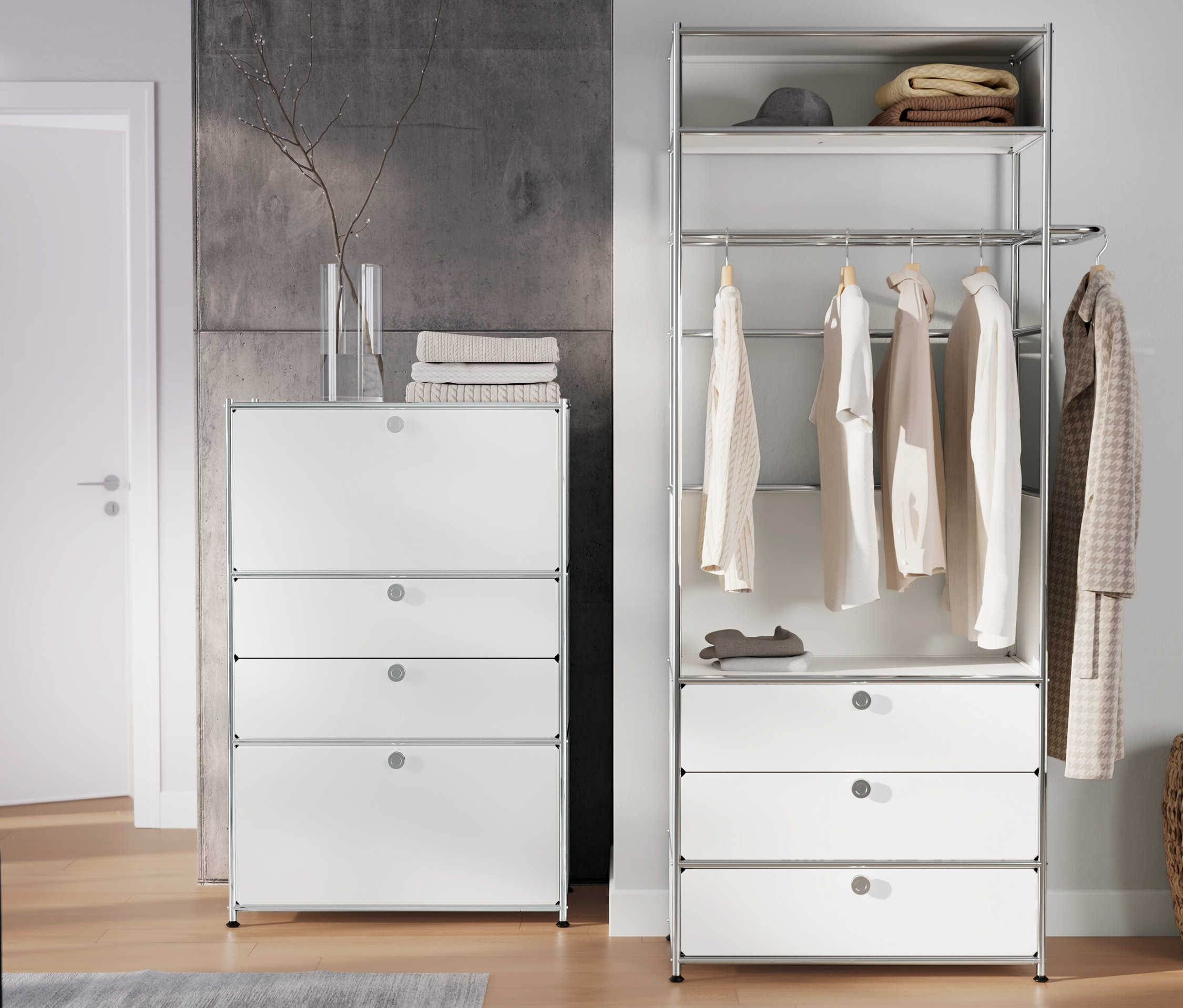 Schöne Schlafzimmer-Schränke Im Onlineshop Finden| Tchibo in Tchibo Kleiderschrank