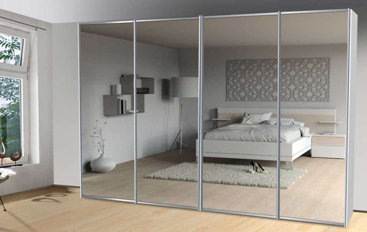 Sinfonie Plus Schwebetürenschrank Spiegeltüren | Möbelmeile24 in Kleiderschrank Mit Spiegeltüren
