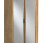 Spiegeleckschrank Eckkleiderschrank 95 Cm Breit Click Von Wimex Braun With Regard To Kleiderschrank 95 Cm Breit