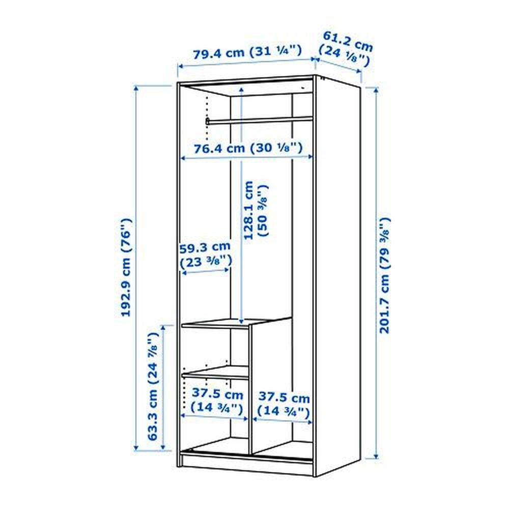 Trysil Kleiderschrank (103.087.87) - Bewertungen, Preis, Wo Zu Kaufen in Trysil Kleiderschrank