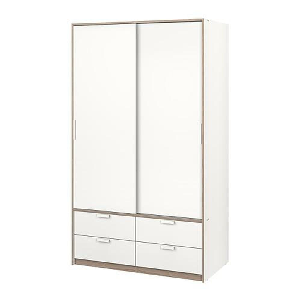 Trysil Kleiderschrank Mit Schiebetüren / 4-Box (403.087.76 pertaining to Trysil Kleiderschrank