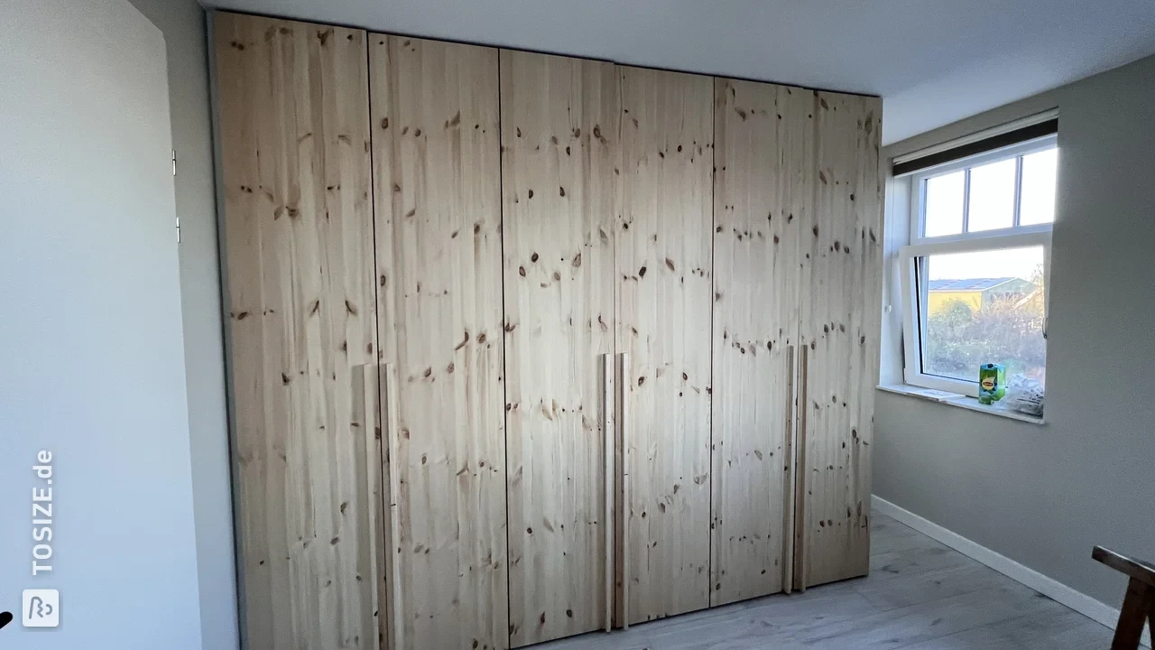 Vom Boden Bis Zur Decke Reichende Türen Für Den Ikea Pax For Ikea Kleiderschrank Türen